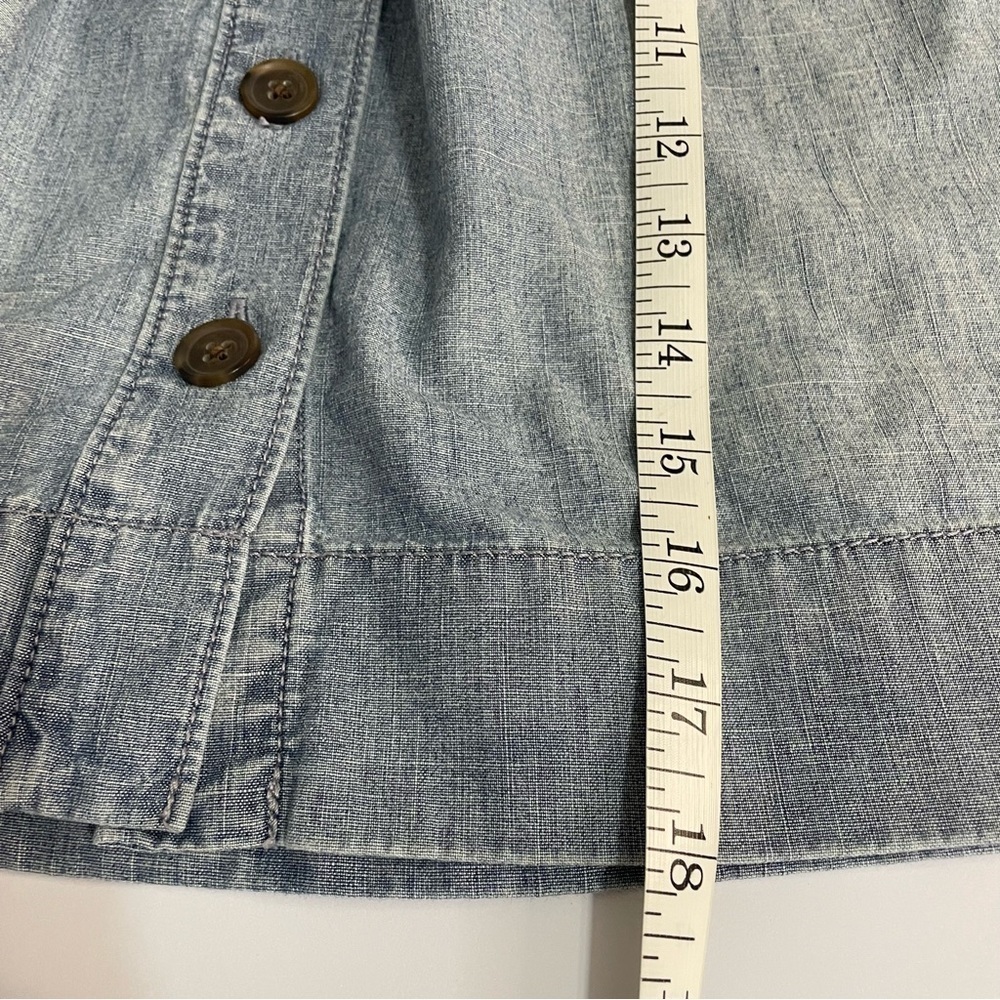 J. Crew Factory Women's Button-Front Skirt Size 4 - Picture 6 of 7